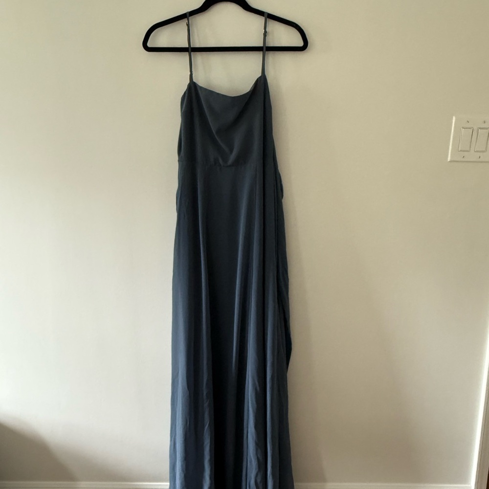 Show Me Your MuMu slate blue Maxi Dress
